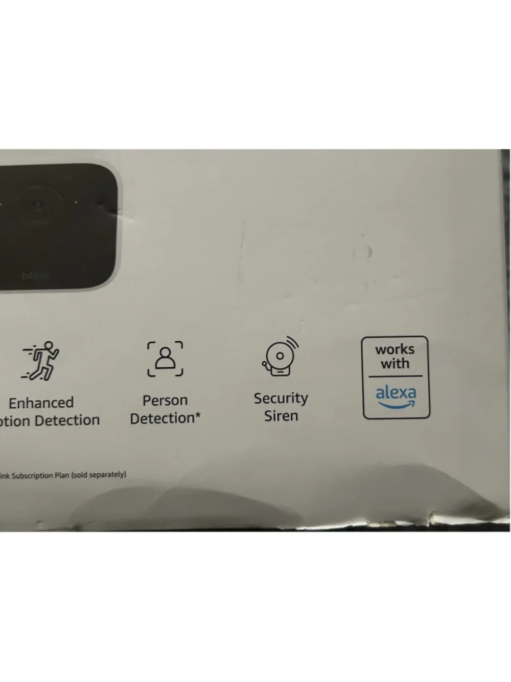 Blink Wired Floodlight Camera LED Smart Security Camera 2600 Lumens